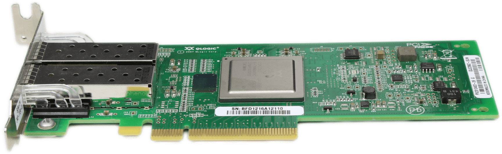 Sun - QLogic Network Card QLE2562-SUN Dual-Port 8Gb SFP+ PCIe x8 LP 371-4325-02 | 9825 (Bild 3 von 8)