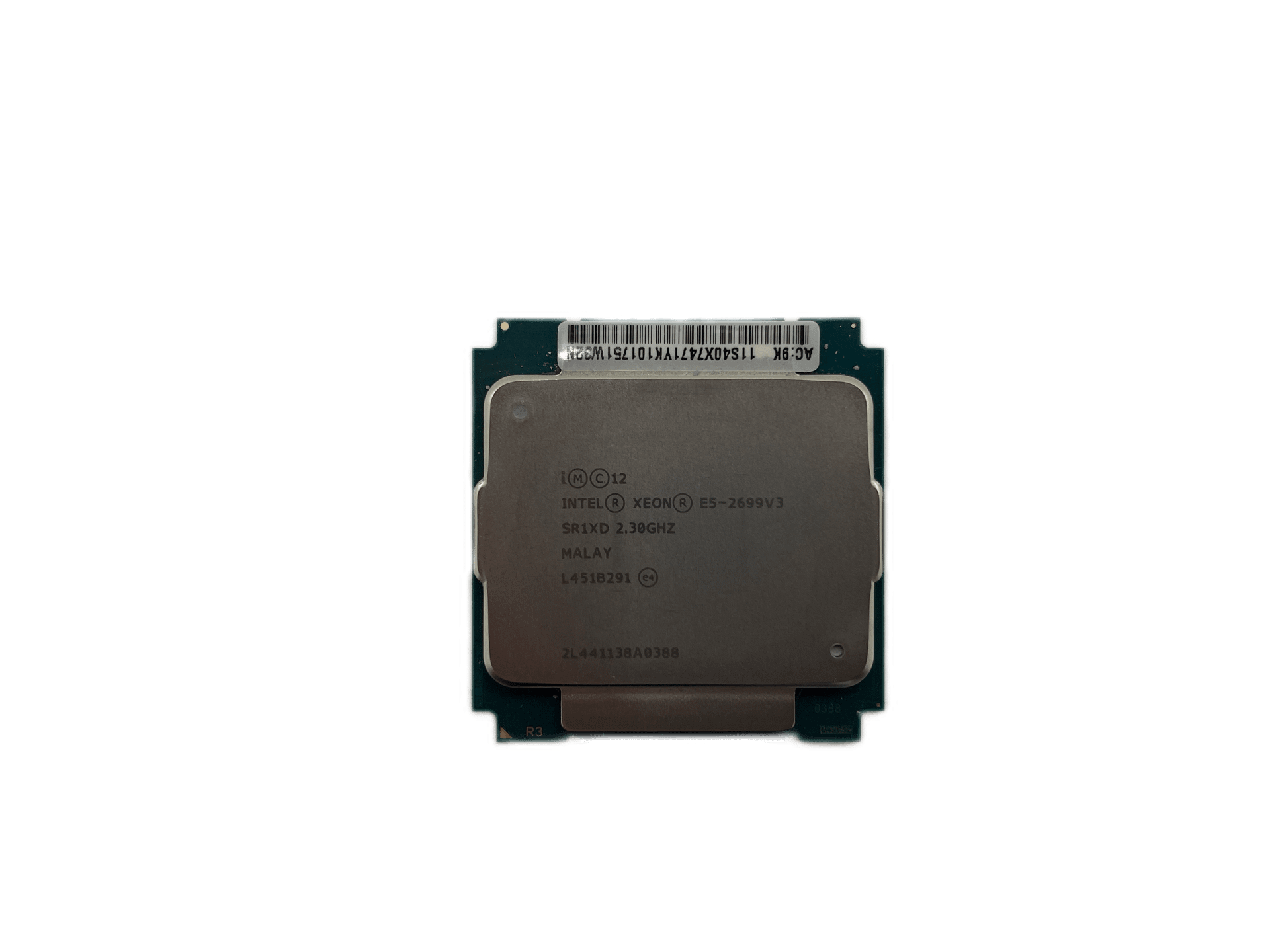 Intel CPU Sockel 2011-3 18C Xeon E5-2699 v3 2,3GHz 45M 9,6 GT/s - SR1XD | 120 (Bild 3 von 3)
