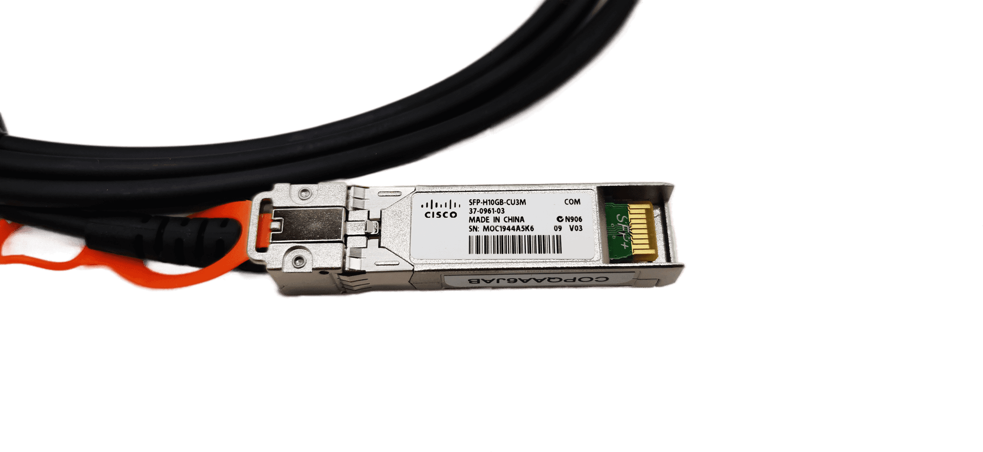 Cisco Cable Twinax Netzwerkkabel SFP-H10GB-CU3M SFP+ To SFP+ 10G 3m 37-0961-03 | 216 (Bild 2 von 3)