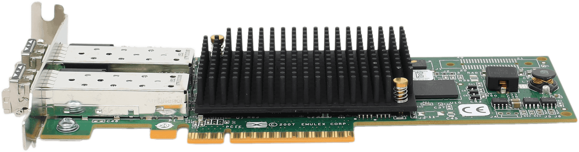 Emulex LightPulse LPE12002 2-Port 8G SFP FC PCie x8 NIC + Module - P002181-08B | 10403 — Übersicht (Bild 2 von 7)