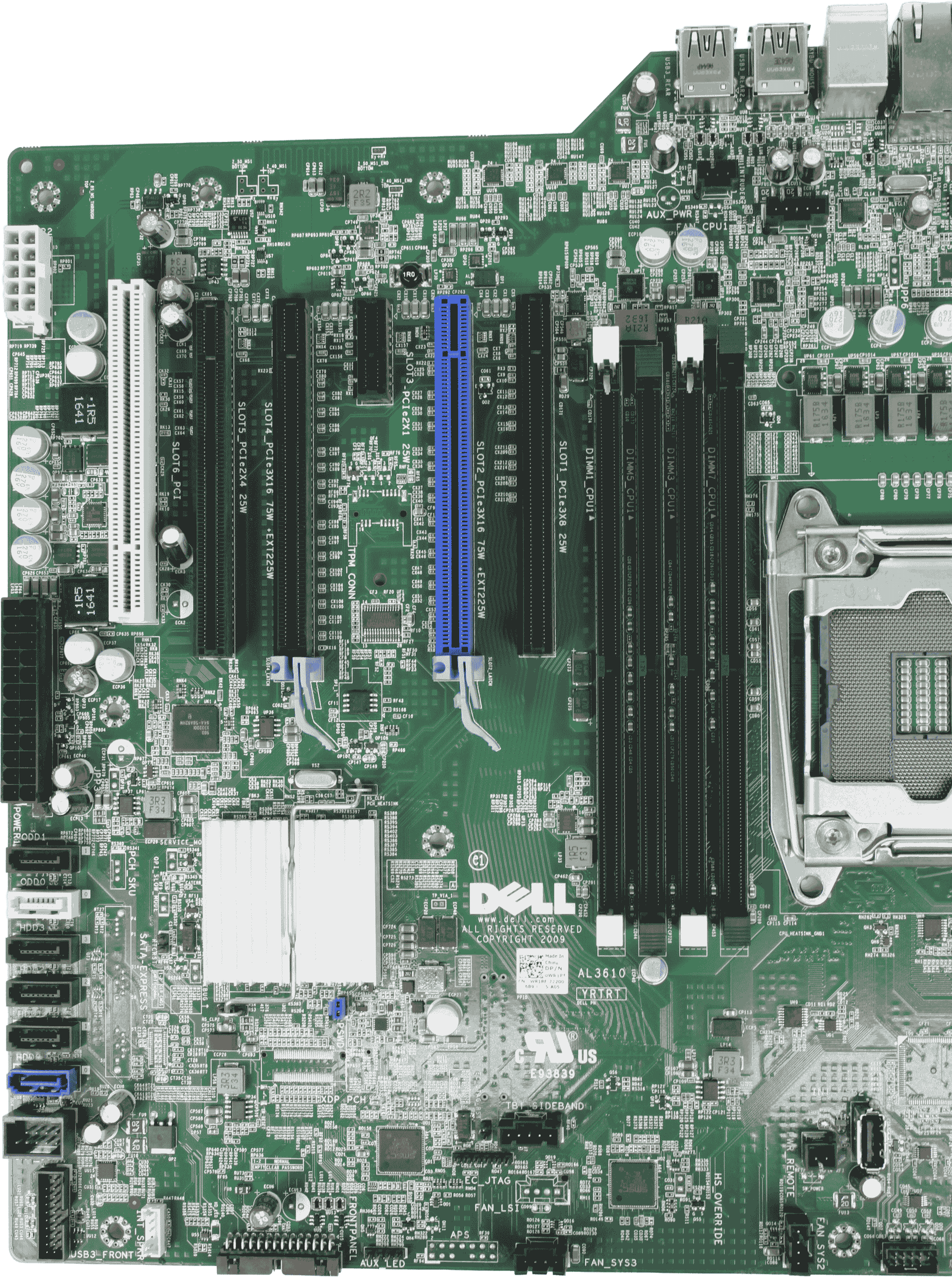 Dell Precision T5810 Workstation Mainboard - DDR4 - Sockel LGA 2011-3 - 0WR1RF | 9901 (Bild 5 von 6)