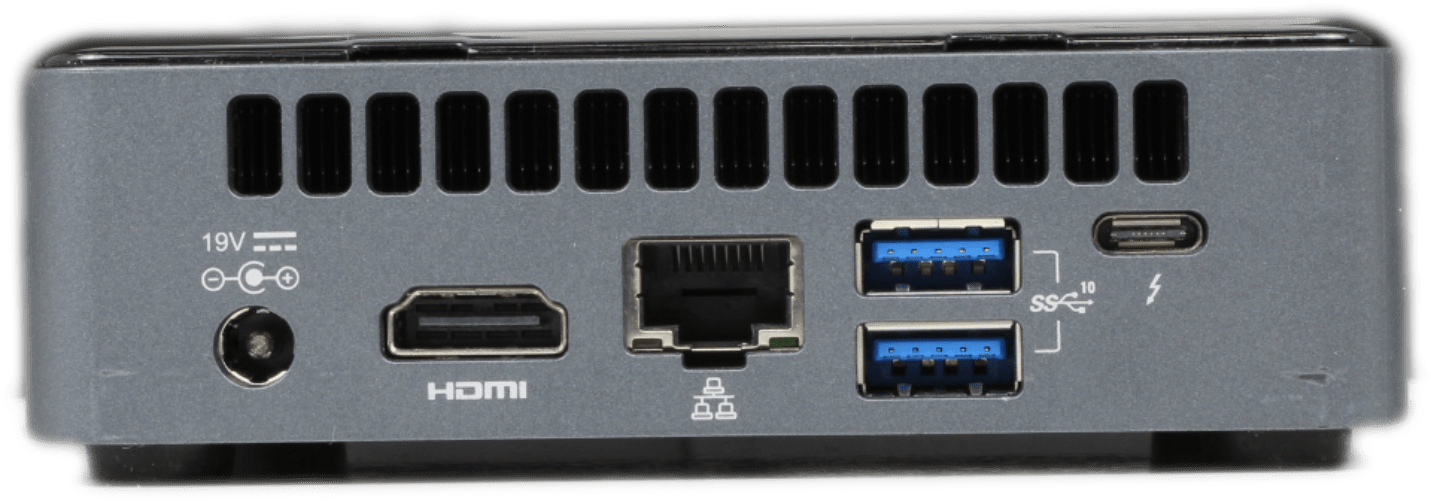 Intel NUC Mini PC | Intel Core i7-10710U 6C 12T | 256GB M.2 SSD 16GB DDR4 RAM | 9811 (Bild 3 von 7)
