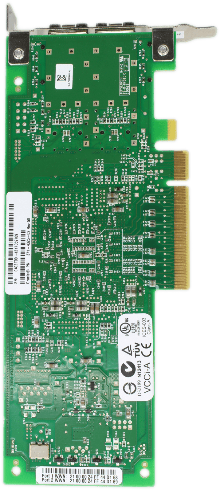 Sun - QLogic Network Card QLE2562-SUN Dual-Port 8Gb SFP+ PCIe x8 LP 371-4325-02 | 9825 (Bild 5 von 8)