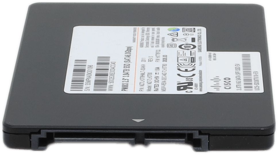Samsung PM883 2,5" 3,84TB SSD - 2,5" SATA 6G - MZ-7LH3T80 - UCS-SD38T61X-EV | 10542 (Bild 2 von 4)