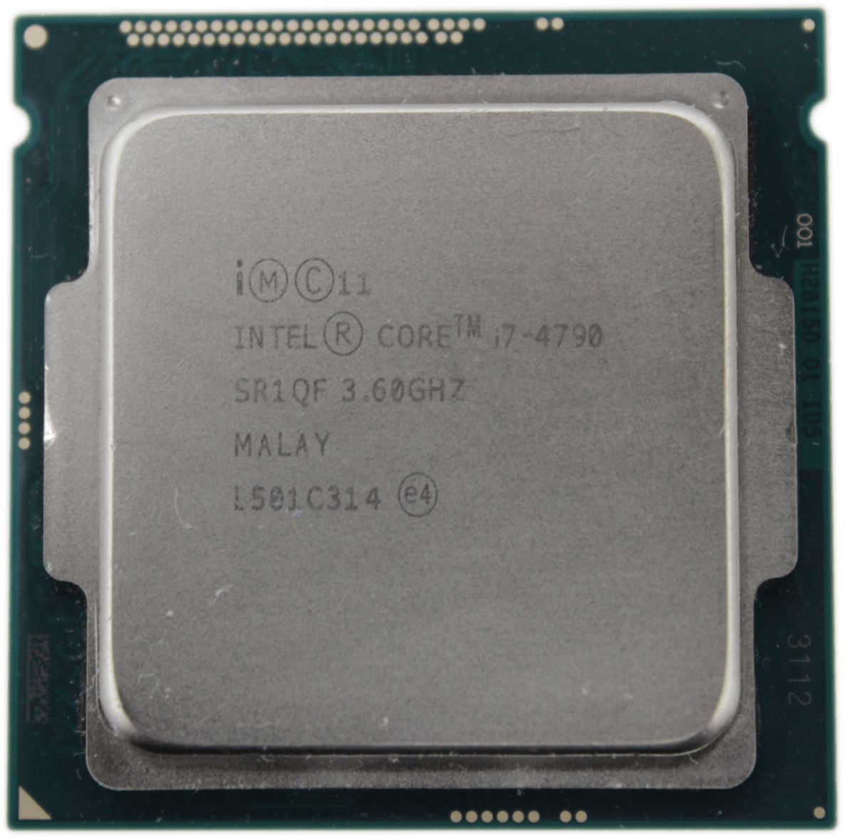Intel Core i7-4790 CPU 4 Core 3.6 GHz 8 MB Smart Cache FCLGA1150 SR1QF | 9326 (Bild 1 von 6)