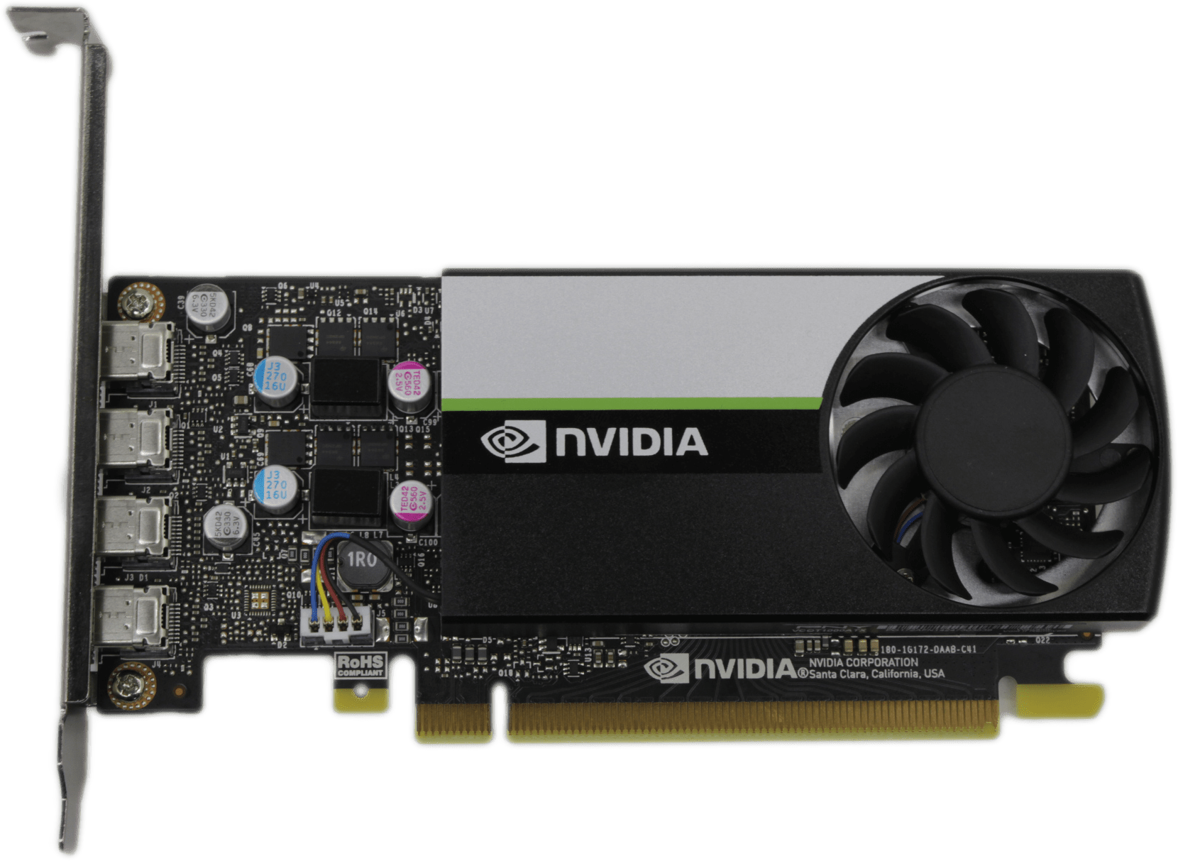 Nvidia T1000 - 8GB GDDR6 4x Mini DisplayPort PCIe 3.0 x16 50 W 896 Cuda Cores FP | 9576 (image 4 of 6)