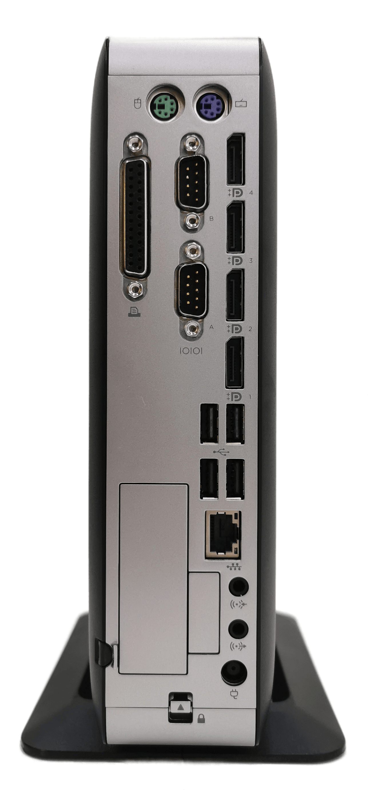 HP t730 Mini-PC Thin Client RX-427BB Quad R7 8GB RAM 32GB M.2 SSD Fuß & Netzteil | 345 (Bild 4 von 5)