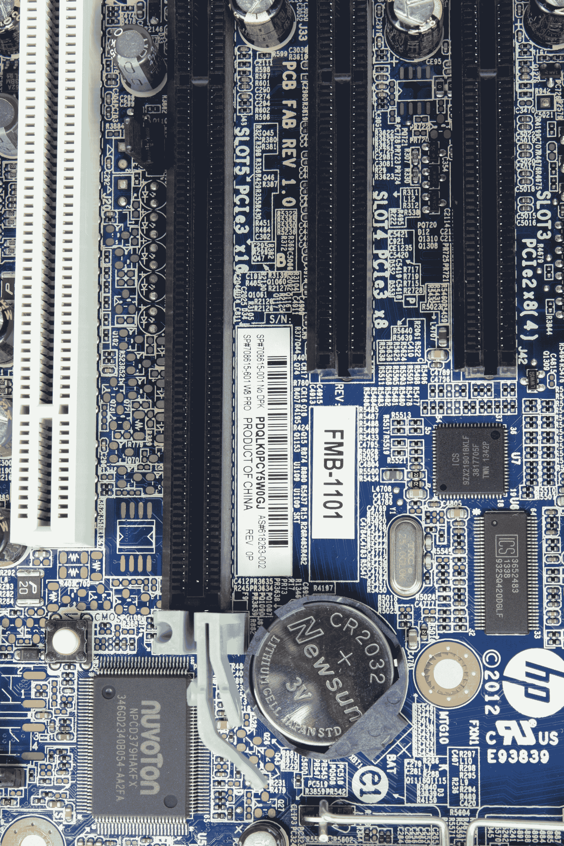 HP Z420 Workstation Mainboard V2 - DDR3 ECC UDIMM - Sockel LGA 2011 - 708615-001 | 9896 — Sockel (Bild 6 von 6)