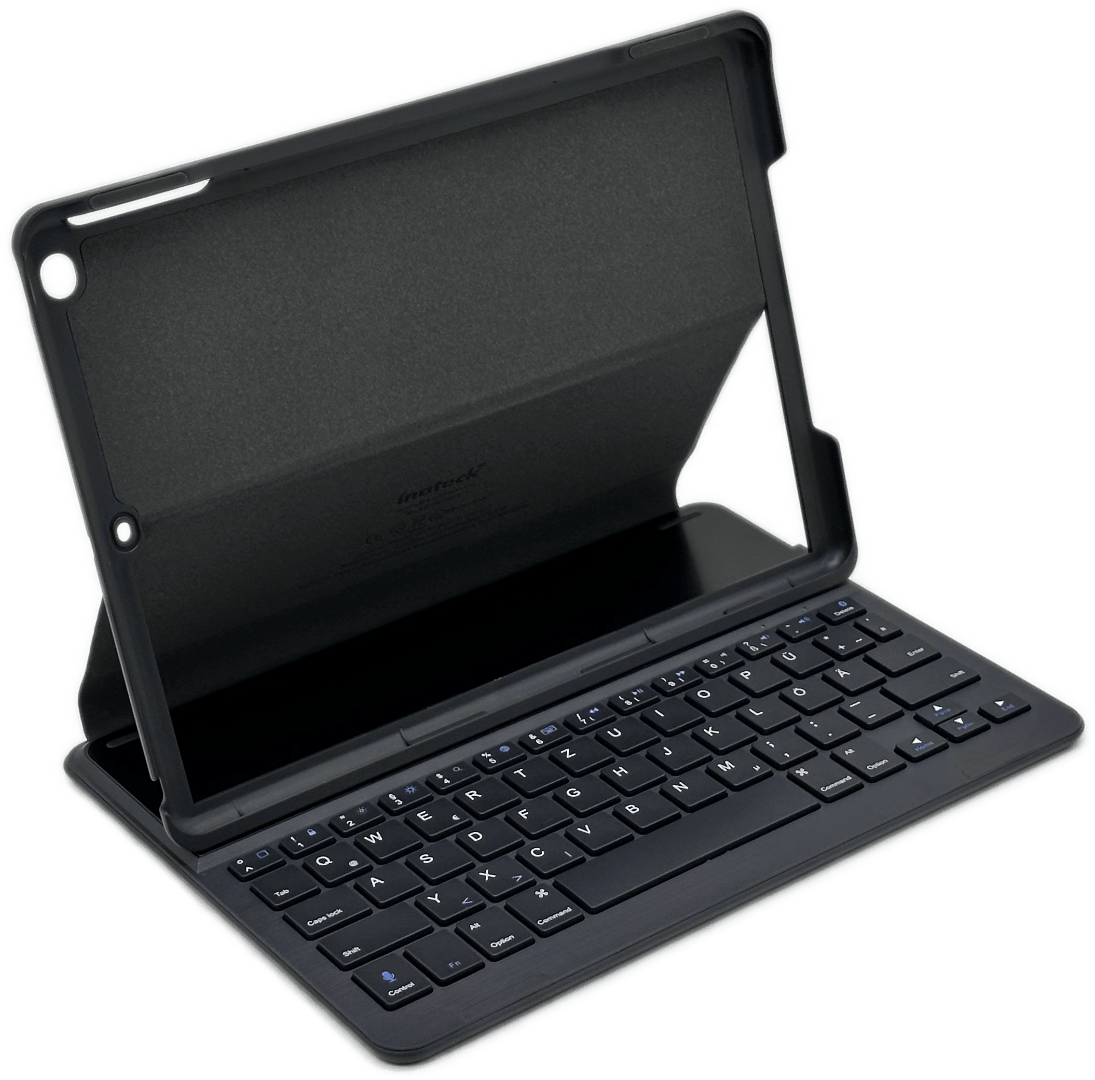 Inateck Bluetooth Tastatur Hülle | iPad 9.7" (2017/2018) / iPad Air | Duneklgrau | 1761 (Bild 3 von 7)