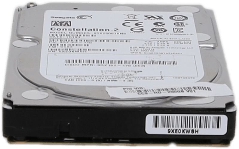 Seagate Constellation.2 250 GB 2,5" SATA HDD ST9250610NS 7200 RPM - 9RZ162-175 | 10368 — Vorderansicht (Bild 2 von 5)