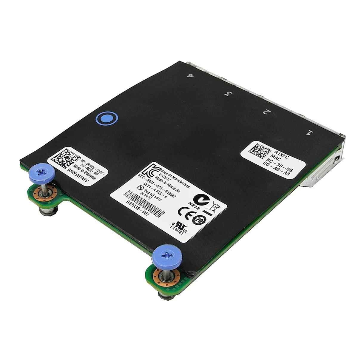 DELL Intel I350 Quad-Port Gigabit Ethernet Network Daughter Card 0R1XFC R720 | 1125 (Bild 3 von 3)