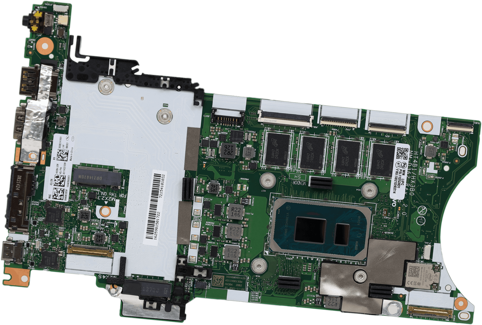 Lenovo ThinkPad x13 Gen2 Ersatzteil Sysboard i5-1145G7 16G 201vP WIN 5B21D93214 | 10657
