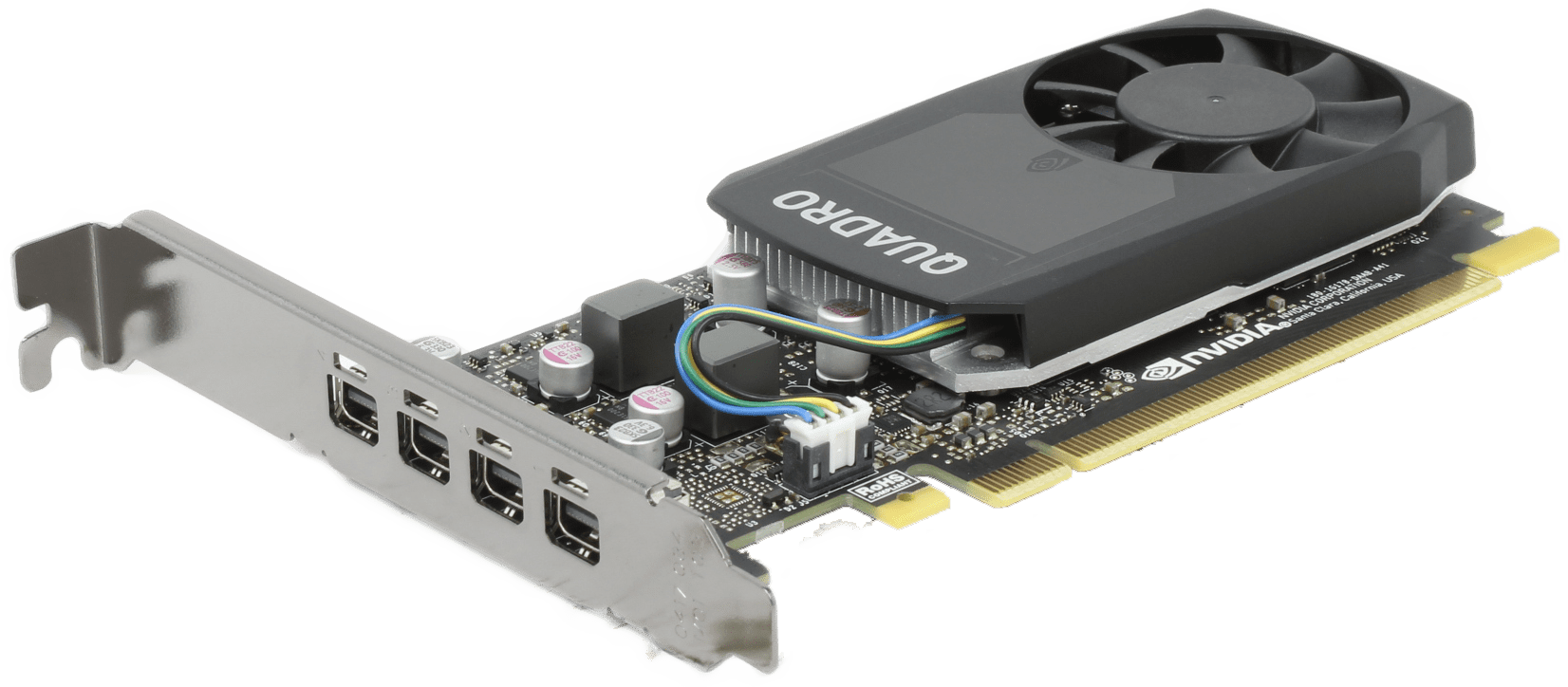 Nvidia Dell Quadro P1000 - 4GB GDDR5 - 4x Mini DisplayPort Full Profile - 0R27V4 | 10120 (image 2 of 5)