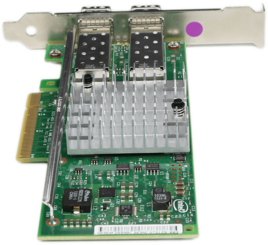 Dell Intel X520-DA2 - SFP+ 10GbE Dual-Port PCIe x8 Netzwerkkarte +GBIC 0XYT17 FP | 9710 (image 4 of 7)