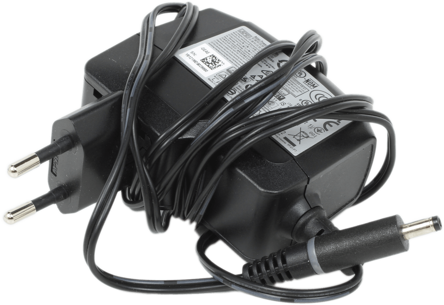 Dell WA15I05R 15W AC Adapter für Dell Wyse 3040 ThinClient 5V 3A Dell P/N 08KV5R | 10262 — Übersicht (Bild 1 von 4)