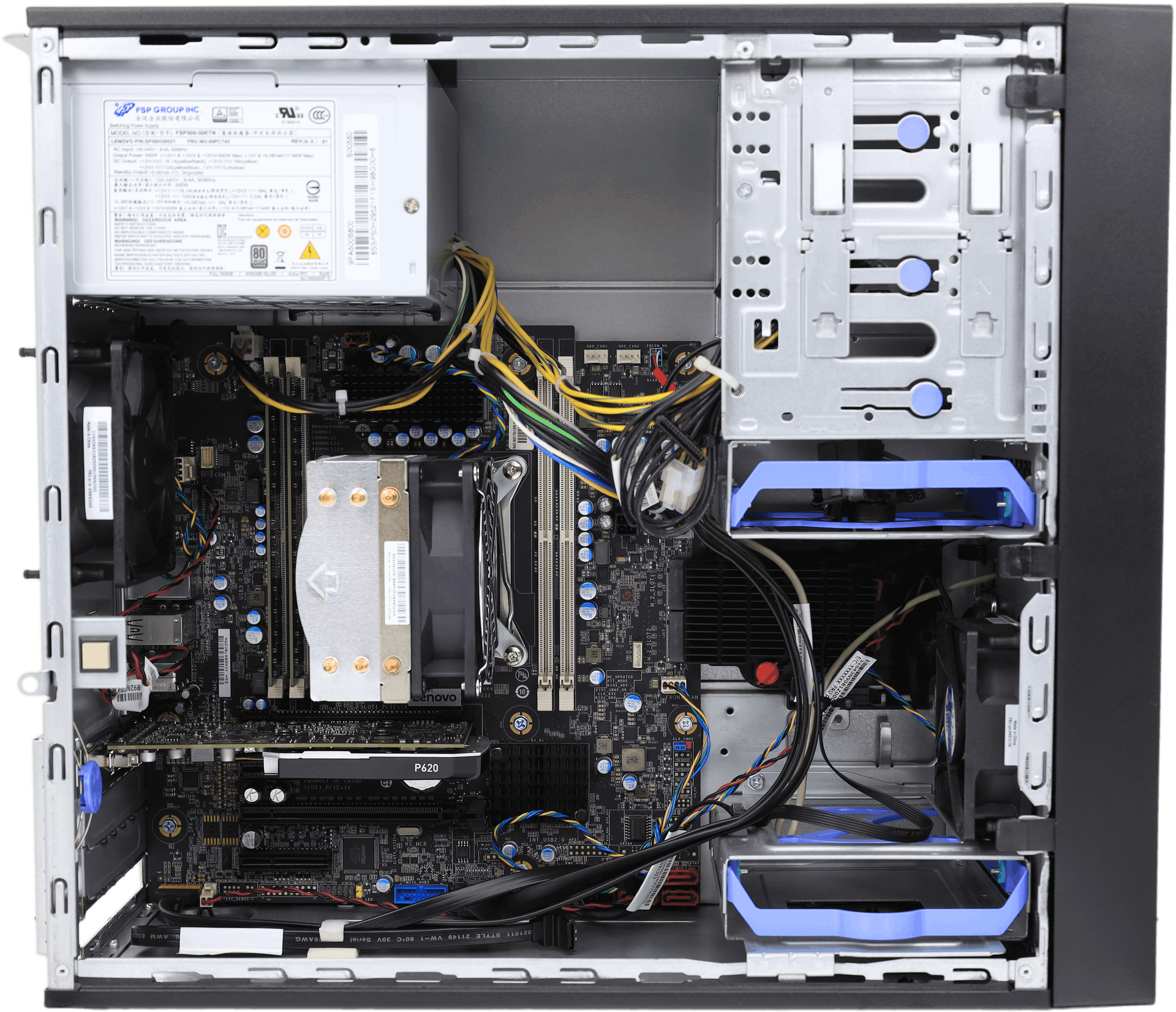 Lenovo ThinkStation P520c Intel Xeon W-2245 P620 GPU 32GB DDR4 625W 80+Platinum | 10552-2 (Bild 6 von 6)