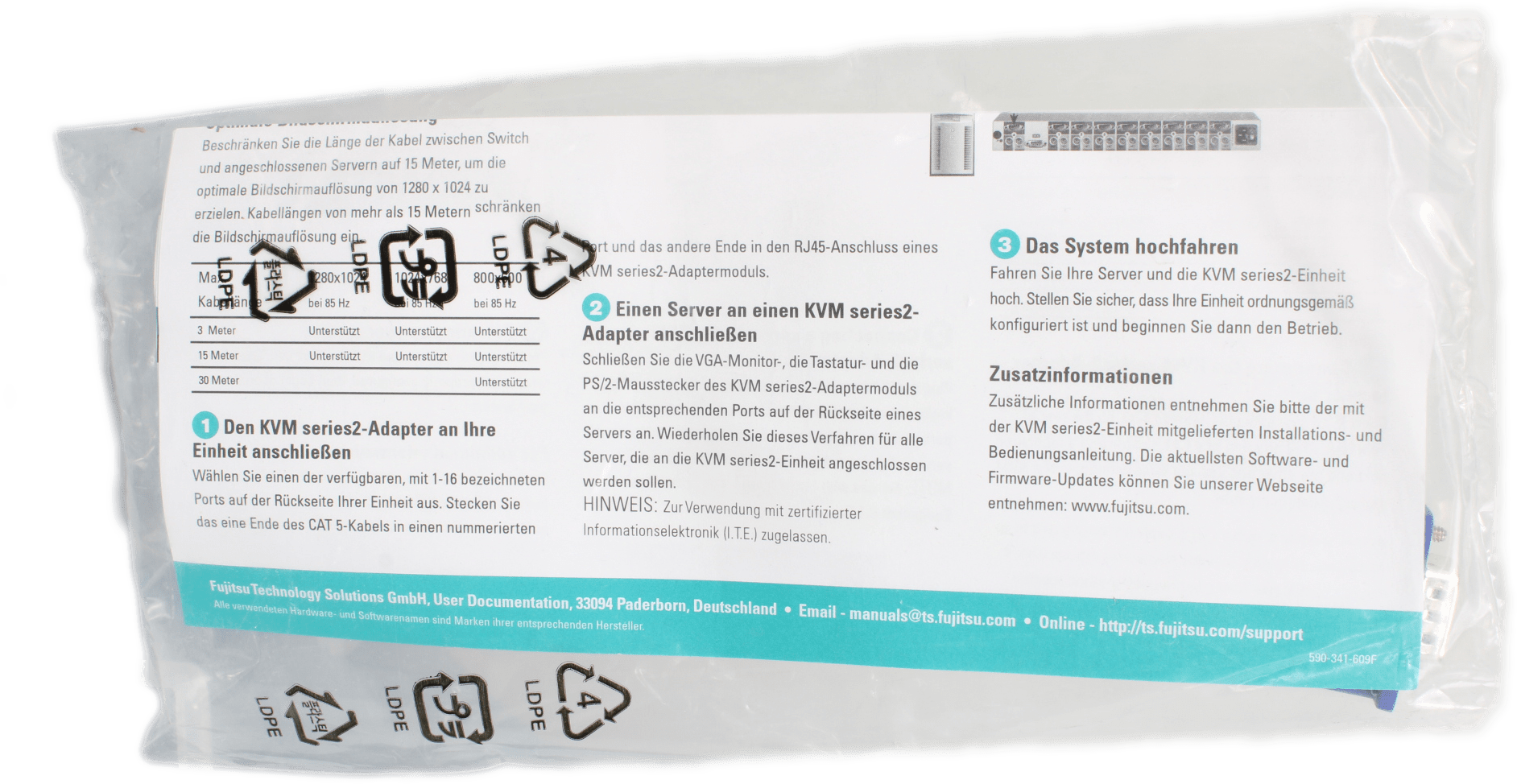 Fujitsu KVM series2-Adapter module - USB Interface Adapter FTS 520-327-510 - Neu | 9726 (Bild 3 von 6)