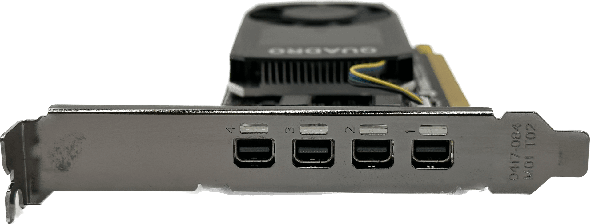 HP Nvidia Quadro P1000 - PCIe 3.0 x16 4GB GDDR5 - 4x Mini DisplayPort 919987-001 | 602 (image 3 of 6)