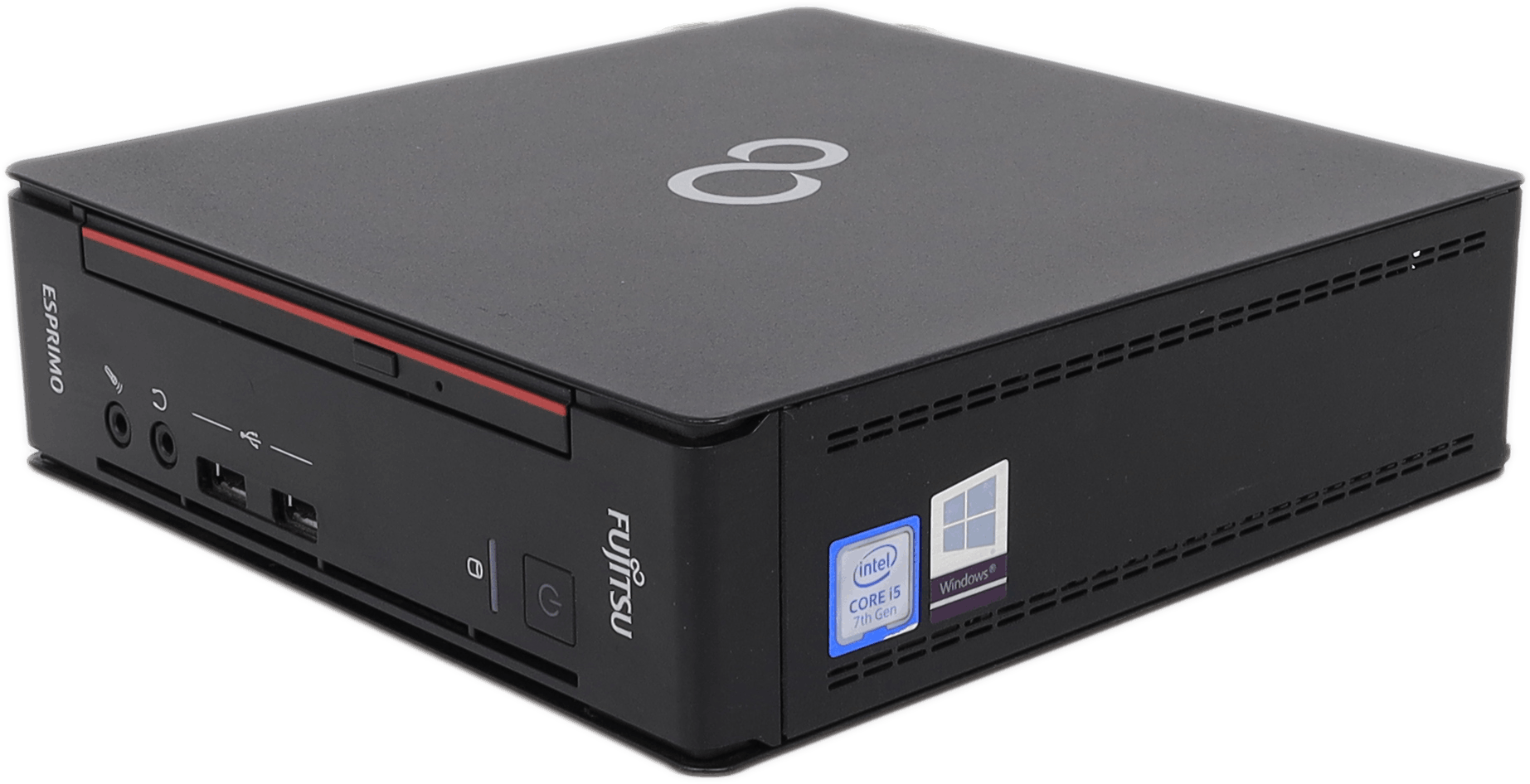 Fujitsu Esprimo Q556/2 Mini PC - Intel i5-7500T 16GB DDR4 256GB 2,5" SSD - Win10 | 538 (Bild 1 von 6)