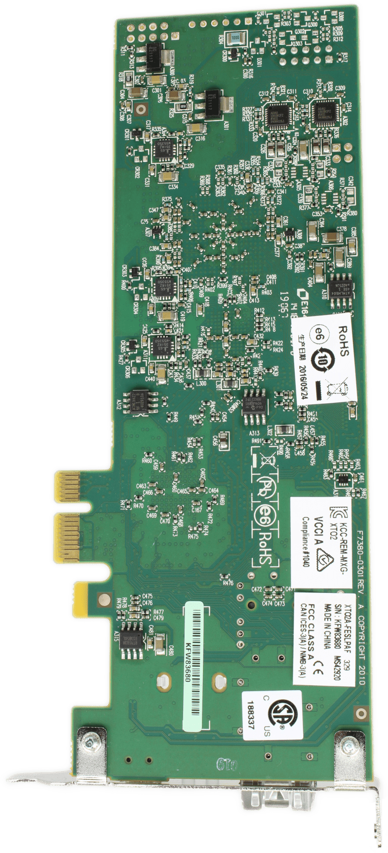 Matrox Extio Interface Card / KVM-Extender up to 1 km PCIe x1 - XT02A-FESLPAF | 9823 (Bild 6 von 7)