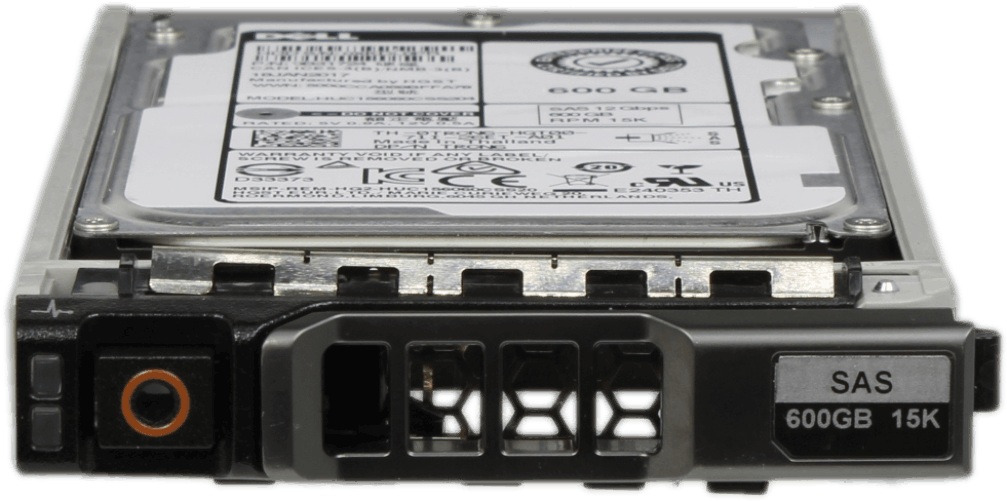 Dell HDD 600 GB + Caddy - 12G SAS - 2.5" 15K RPM HUC156060CSS204 0TRCN6 0B31724 | 10209 (Bild 3 von 6)