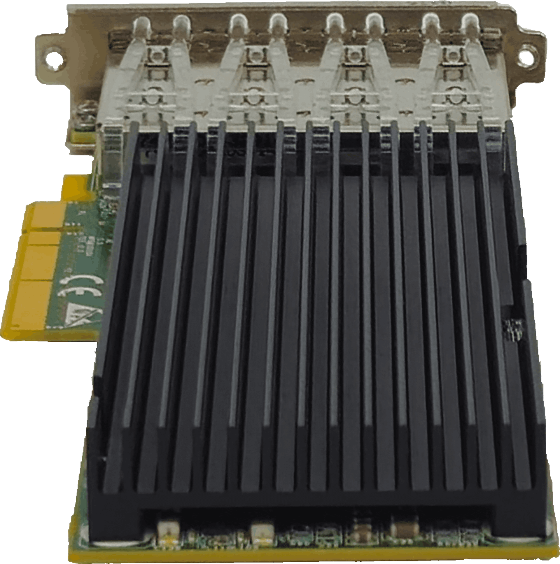 Silicom 4 Port Adapter - 10Gbps Fibre Channel SFP+ PCIe x8 - PE310G4SPI9L-XR-CX3 | 10333 — Rückansicht (Bild 5 von 6)