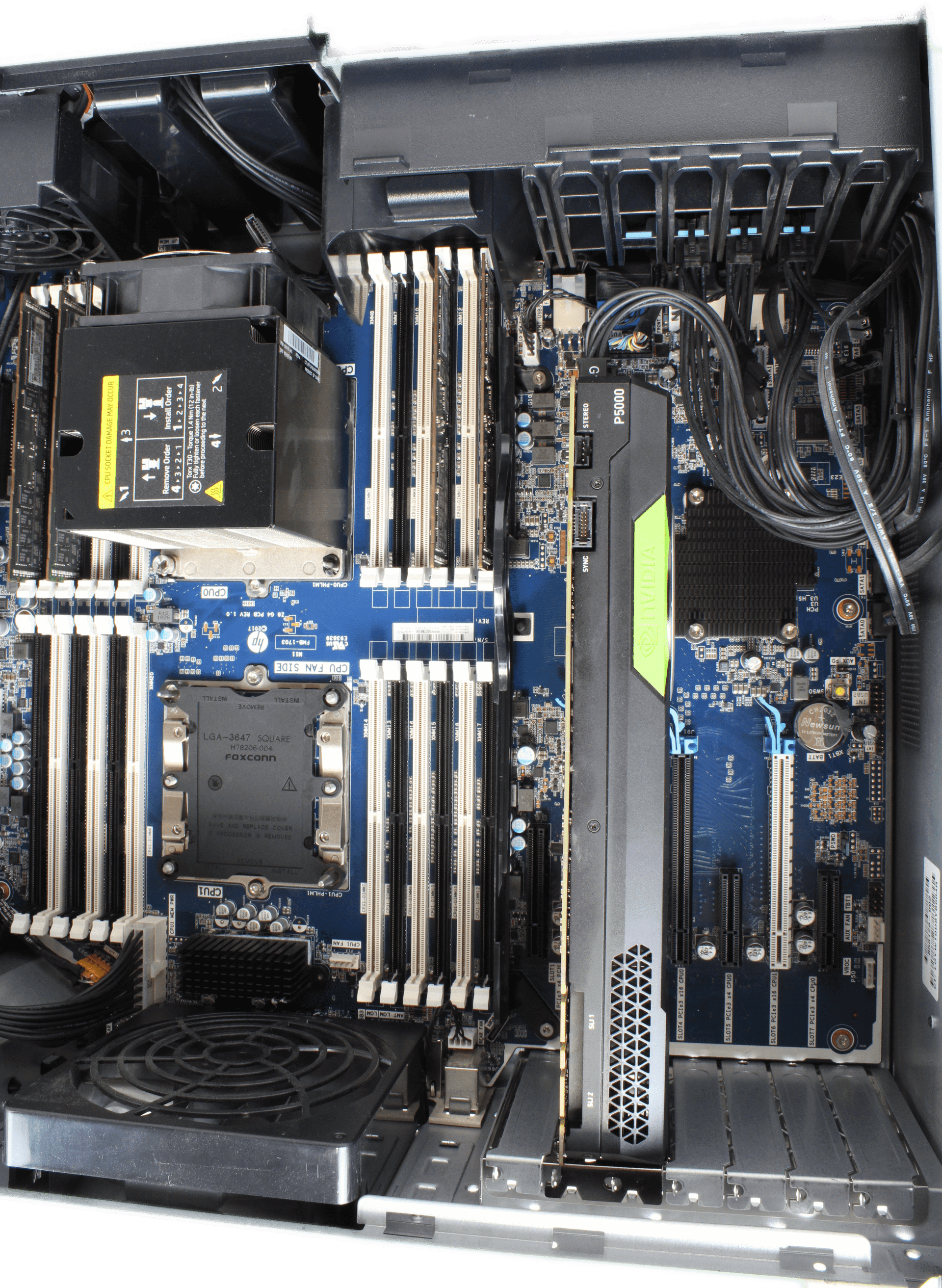 HP Z8 G4 Workstation Xeon Gold 6132 128GB DDR4 960GB Nvidia Quadro P5000 + Win11 | 10011 (Bild 9 von 10)