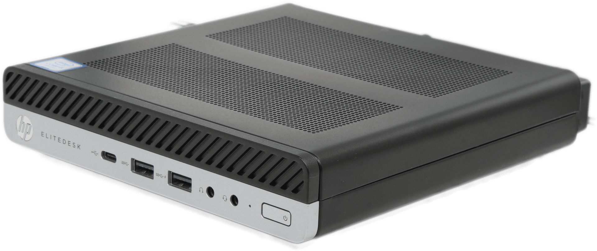 HP EliteDesk 800 G5 Mini PC - Intel i5-9500 8GB DDR4 256GB NVMe M.2 PSU + Win11 | 10085 — Produktbild (Bild 1 von 6)