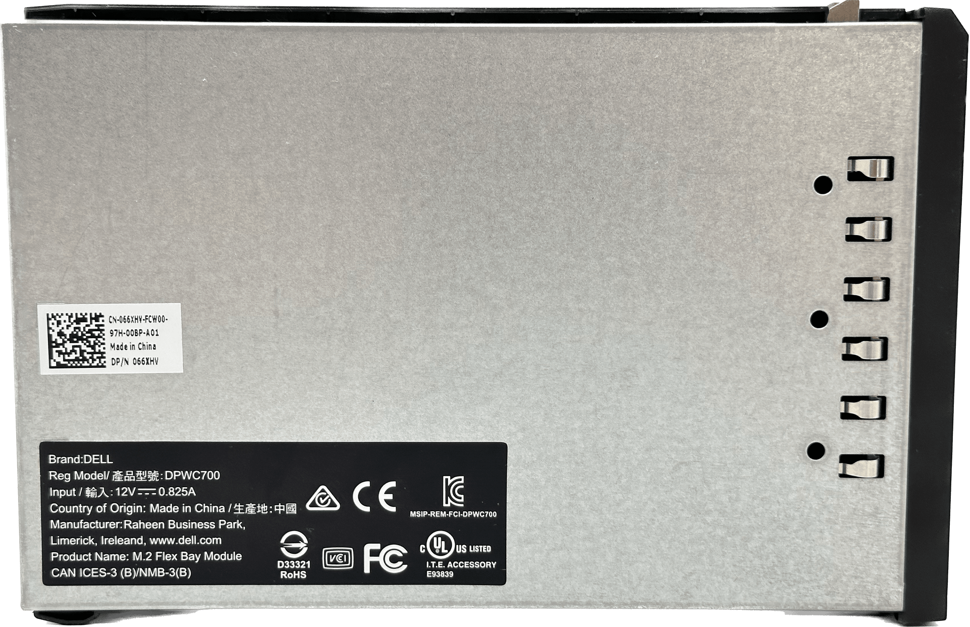 DELL Precision FlexBay Module M.2 SSD zu SAS | ohne Tray | T7820 T7920 | 066XHV | 604 (Bild 2 von 6)
