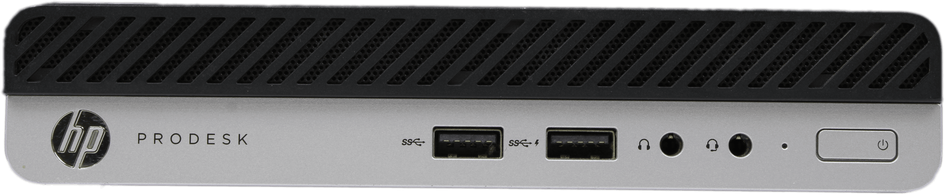 HP ProDesk 400 G5 Mini - Intel i3-9100T 3,1 GHz 8GB RAM 256GB M.2 SSD Win11 +PSU | 9771 — front view (image 4 of 5)