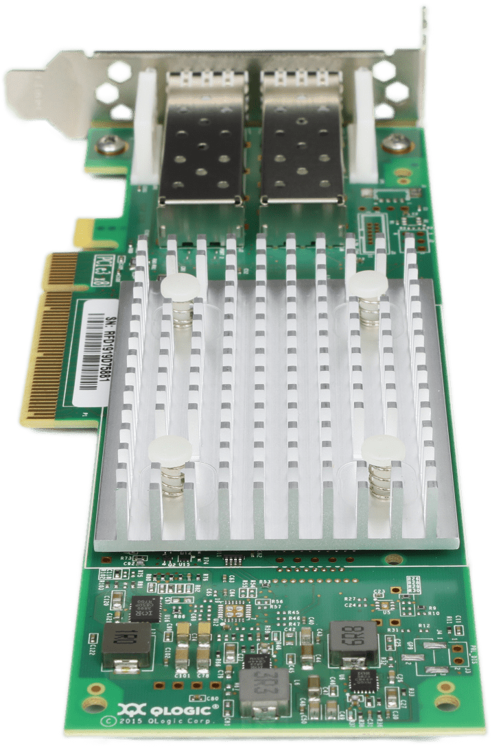 Dell QLogic QLE2692L-DEL Dual Port 16G FC SFP+ PCIe3.0 x8 HBA LP - P/N: 0TCK3G | 9738 (Bild 5 von 8)