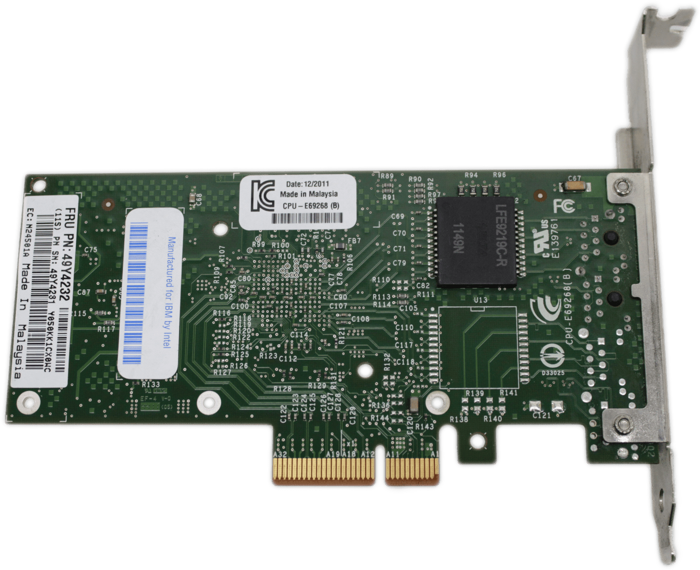 Intel | i340-T2 Netzwerkkarte 2-Port PCIe x4 Gigabit Ethernet Adapter | 49Y4232 | 9324 (Bild 4 von 6)
