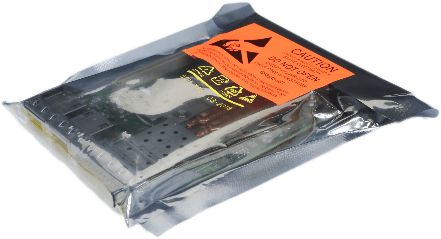 Dell Intel X710 + I350 Quad Port 2x 10G SFP 2x RJ45 Daughter Card P/N 06VDPG | 9723 (Bild 3 von 6)