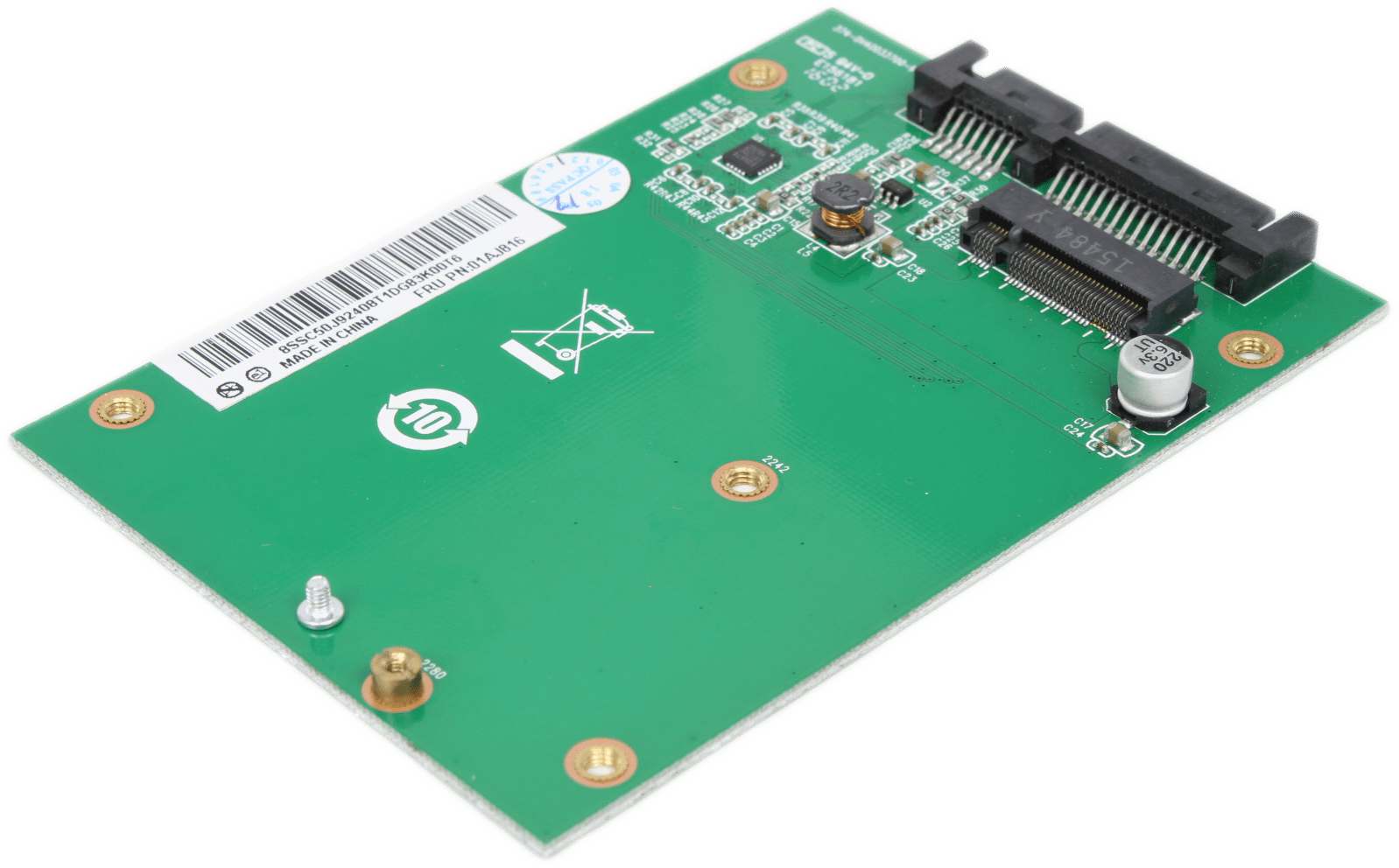 Lenovo 01AJ816 SATA zu 2242/2280 M.2 Expansion Card für ThinkCentre M715q M53/73 | 1798 (Bild 4 von 6)