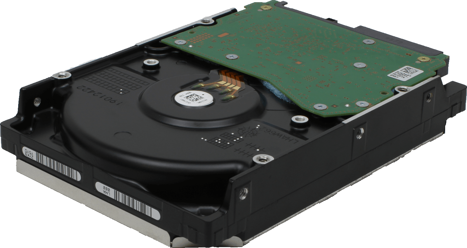 Lenovo WD 10TB 7,2K SAS 12Gbps Server HDD Festplatte HUH721010AL5204 4XB7A14102 | 10315 — Schrägansicht (Bild 2 von 5)