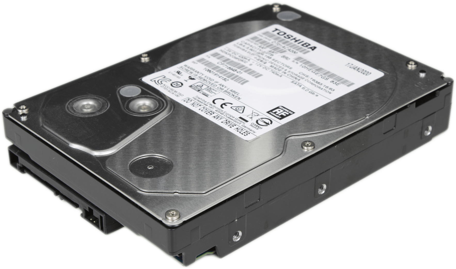 Toshiba 3,5" 2 TB SATA III HDD / Festplatte 7200 RPM DT01ACA200 CP716948-001 | 9803 (Bild 3 von 6)