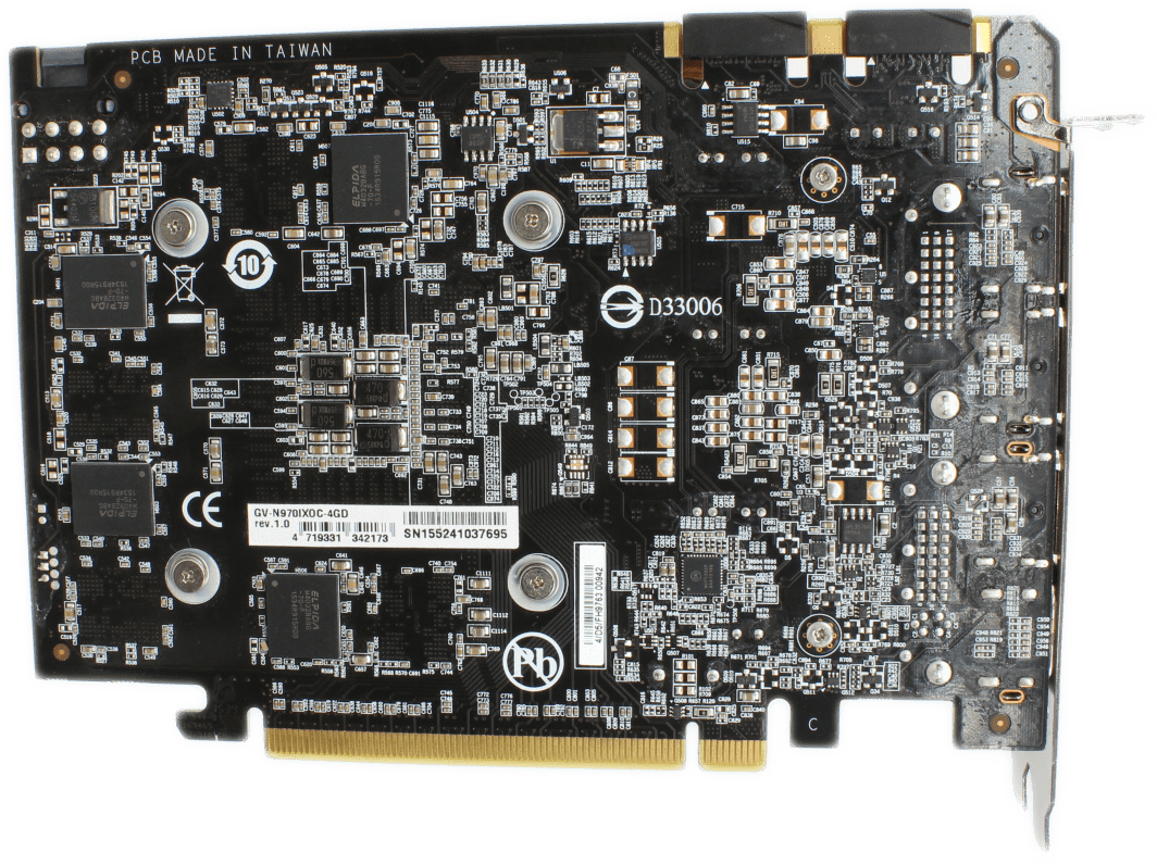 Gigabyte | NVIDIA GeForce GTX970 | 4GB GDDR5 PCIe3.0 x16 | GV-N970IXOC-4GD | 9641 (Bild 3 von 6)