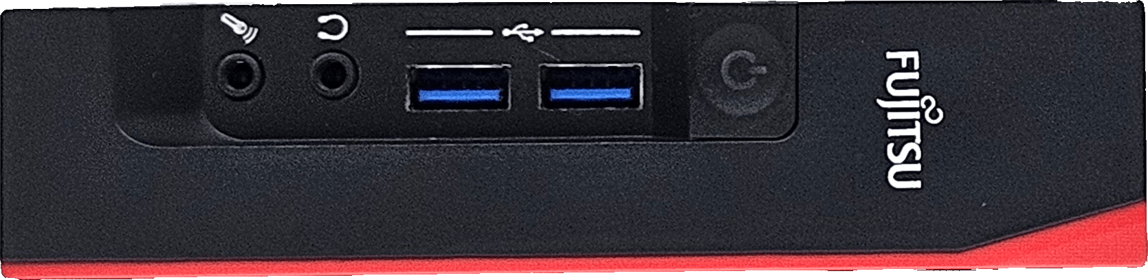 Fujitsu Futro S540 ThinClient - Intel Celeron J4005 - 4GB DDR4 RAM 32GB M.2 +PSU | 10339 — Vorderansicht (Bild 3 von 7)