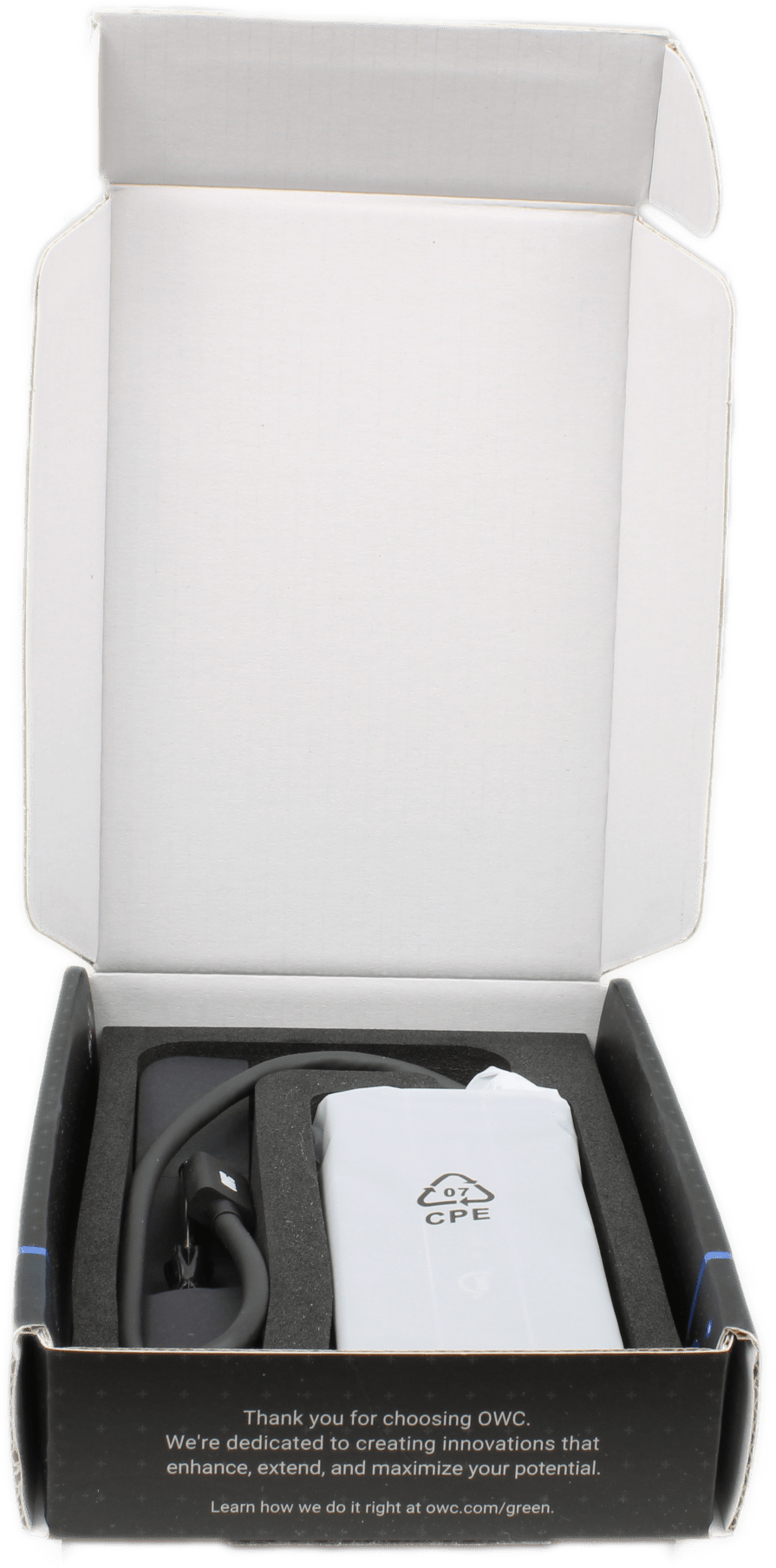 OWC Envoy Express M.2 NVMe Adapter Thunderbolt 3 Laufwerksgehäuse Schwarz OVP Neu | 10074 — Übersicht (Bild 4 von 7)