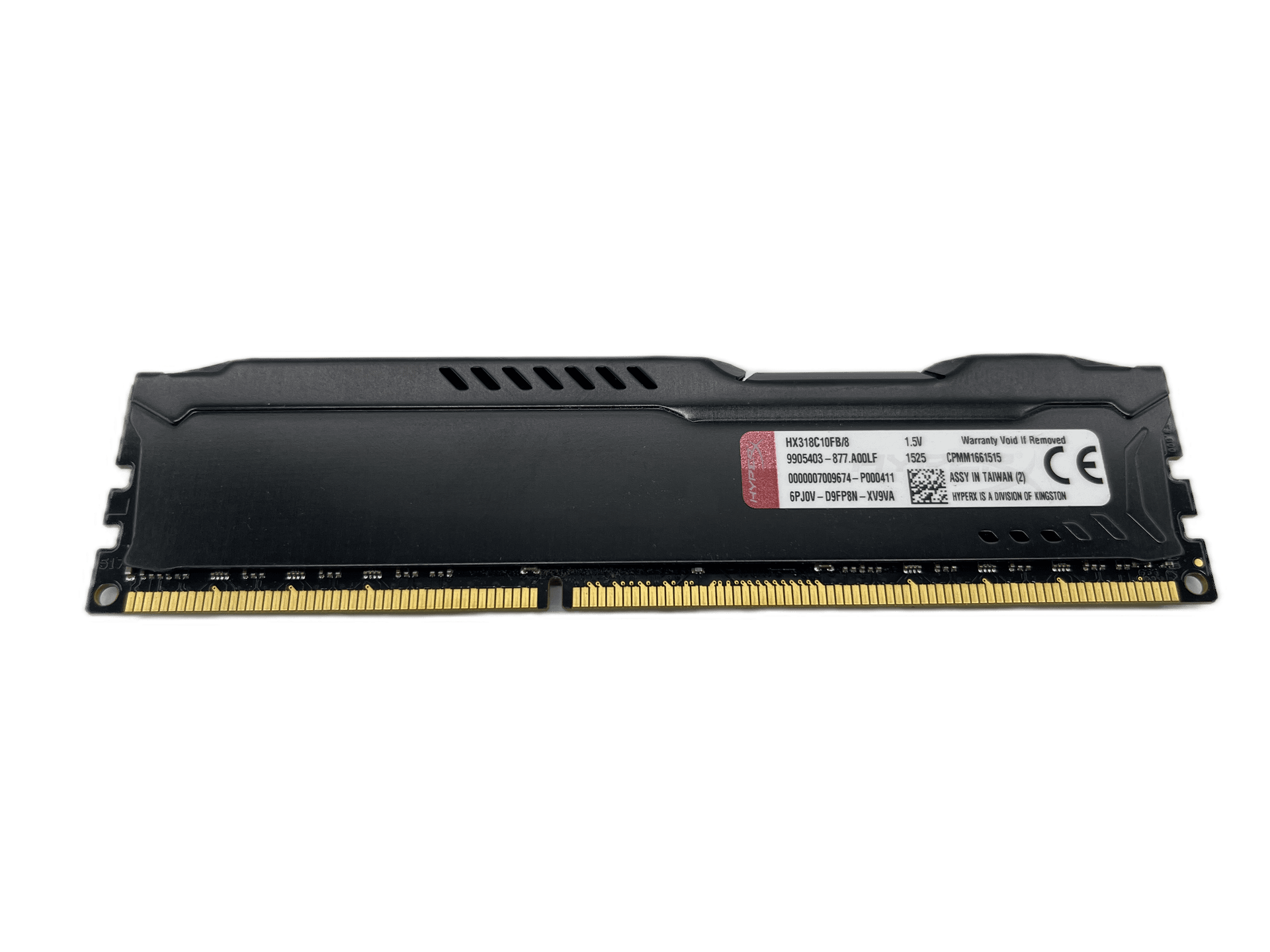 Kingston FURY HyperX 8GB DDR3-1866 DIMM CL10 HX318C10FB/8 | 146 (Bild 2 von 2)