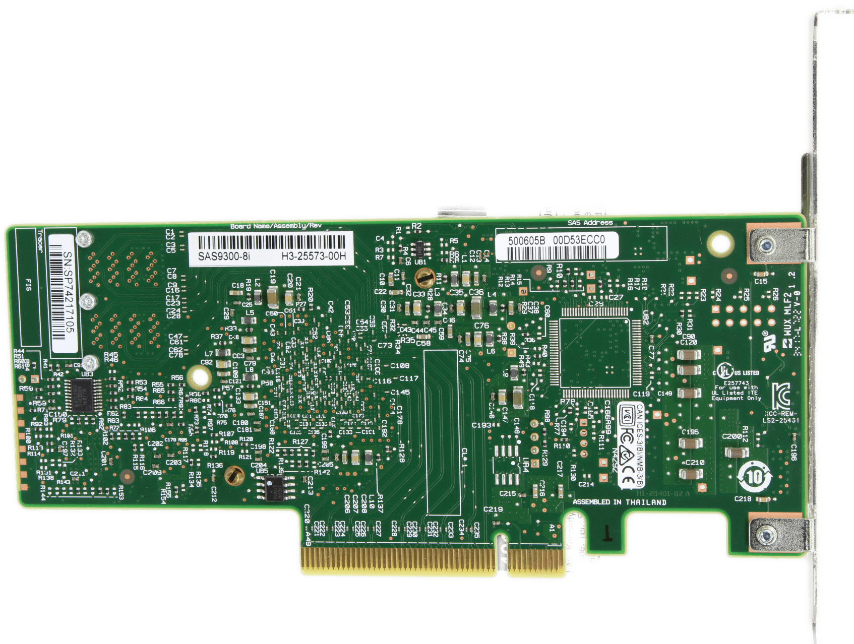 LSI SAS9300-8i - 12G SAS/SATA Controller - Full Profile - PCIe 3.0 x8 | 229 (Bild 5 von 6)