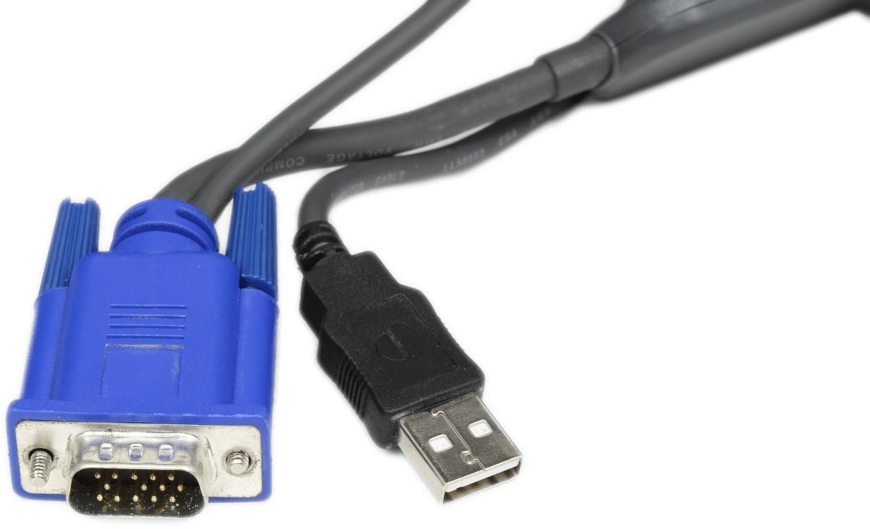 Fujitsu KVM s2-Adapter USB-VGA - MPN: 520-327-005 | 9728 (Bild 2 von 6)