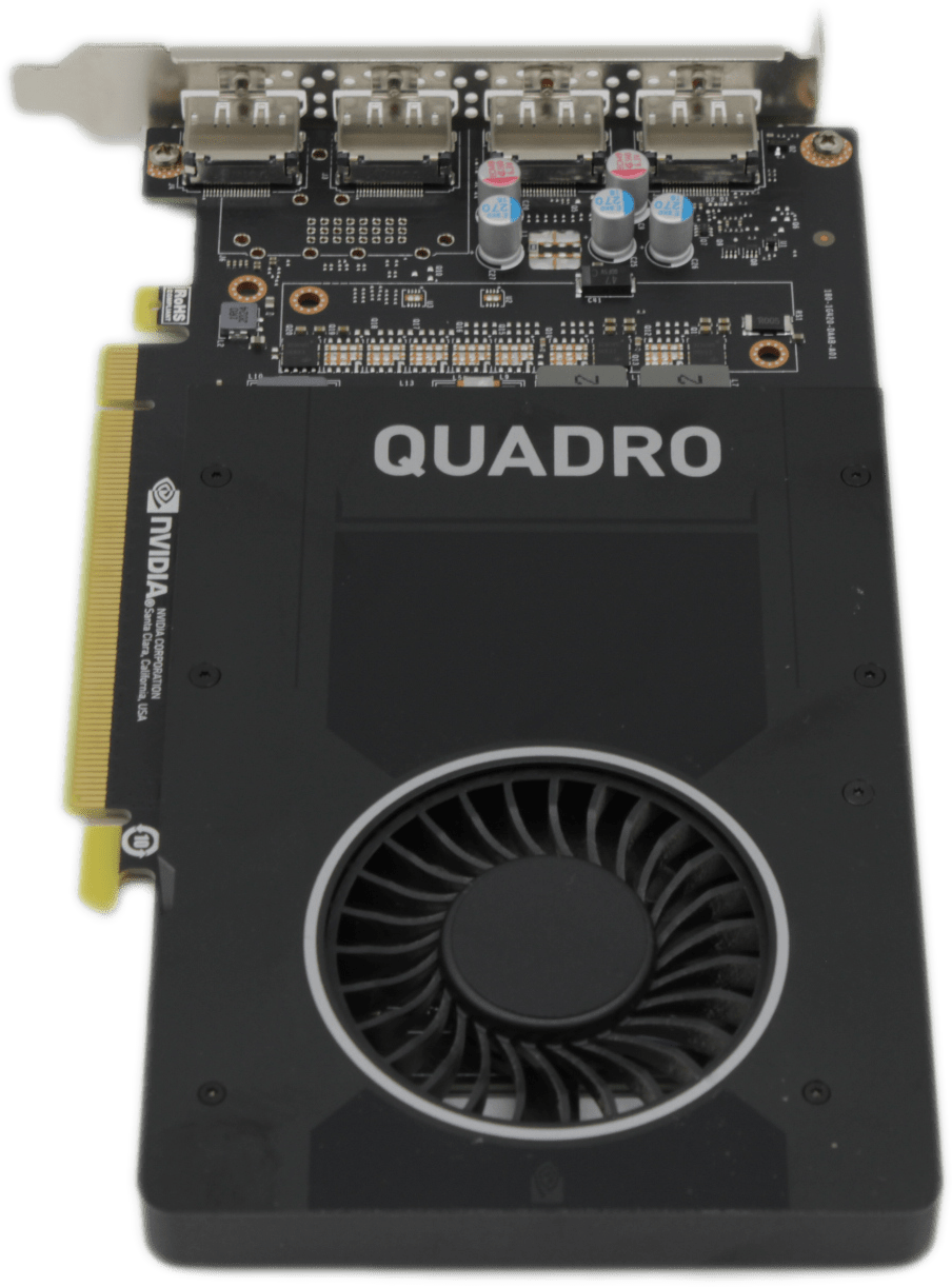 Nvidia Dell Quadro P2200 5GB GDDR5X PCIe3x16 4x DP 1.4 02G8WC 699-5G420-0500-101 | 9516 (Bild 4 von 7)