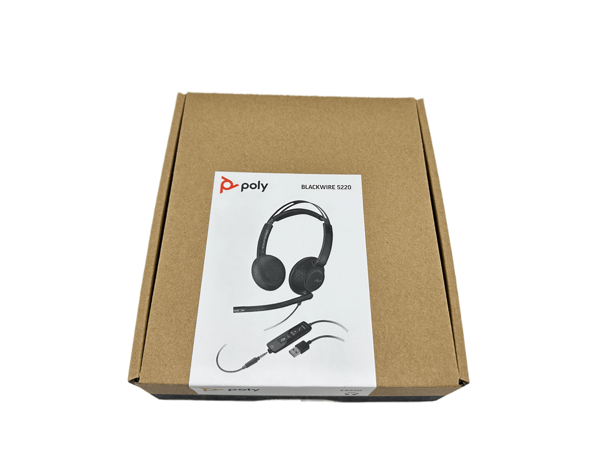 Poly Plantronics Stereo Headset USB Kopfhörer - Neu & OVP - Blackwire 5220 C5220 | 322 (Bild 8 von 8)