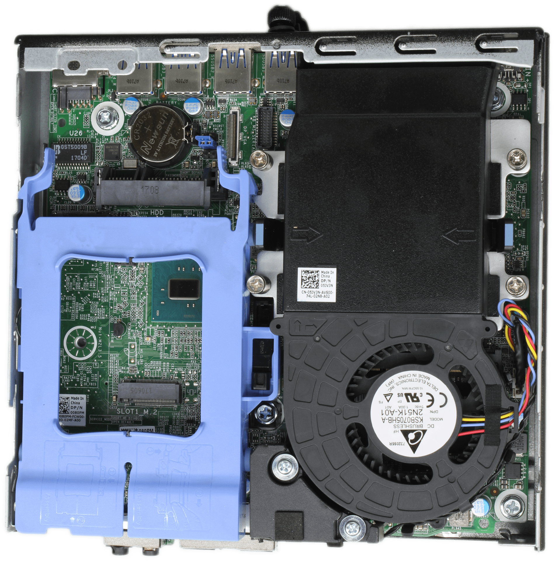 Dell Wyse 7040 Thin Client - Intel Core i5-6500TE - 4 GB DDR4 RAM - No PSU | 10039 — Übersicht (Bild 5 von 7)