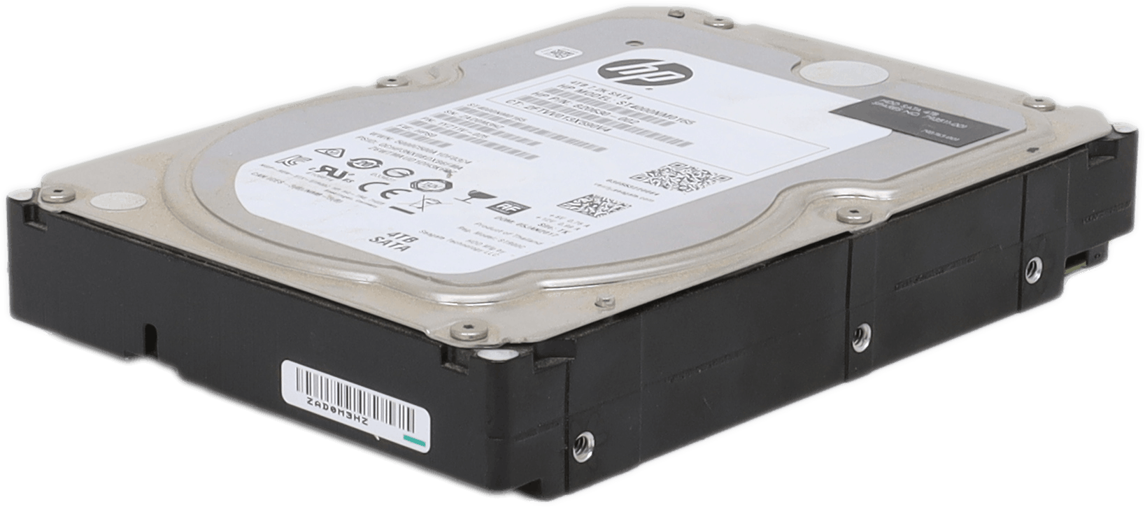 HP 4TB 7,2K RPM SATA 6Gbps AF 3,5" HDD - ST4000NM0165 820630-002 1YZ11V-025 | 10638