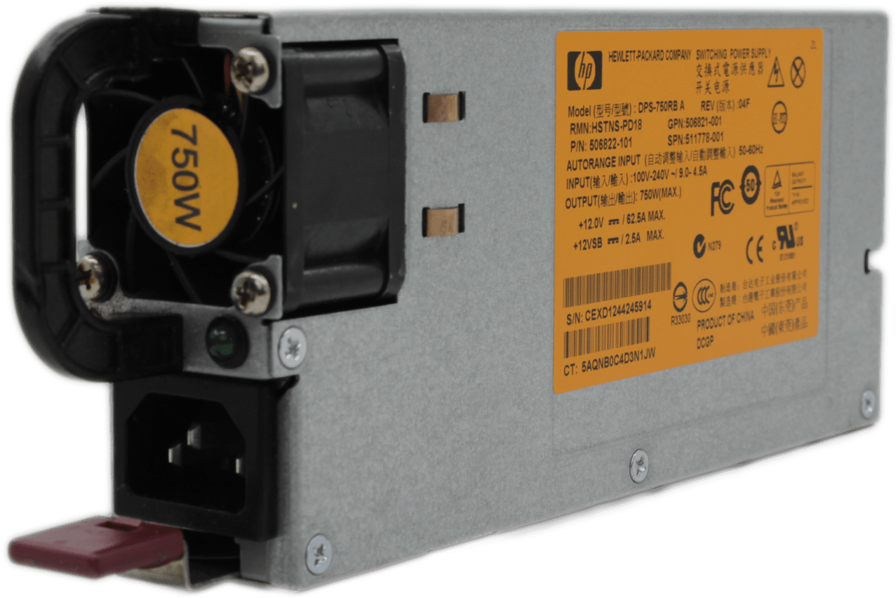 HP Switching Power Supply/Netzteil DPS-750RB A 750W HSTNS-PD18 506822-101 | 9495 (Bild 6 von 6)