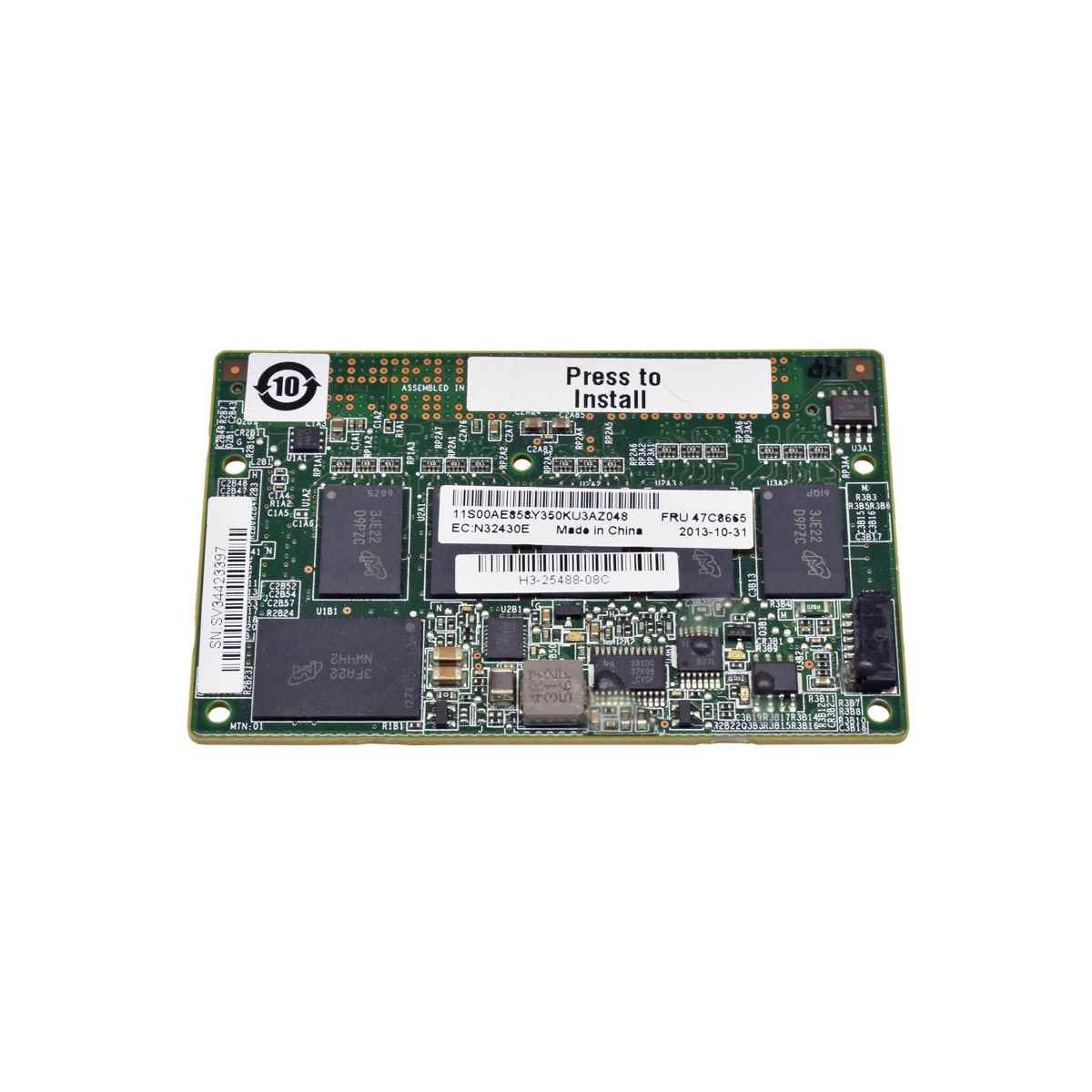 IBM ServeRAID M5210 12Gb RAID Controller 46C9111 FP + SAS Kabel + Cache + BBU | 1637 (Bild 5 von 6)