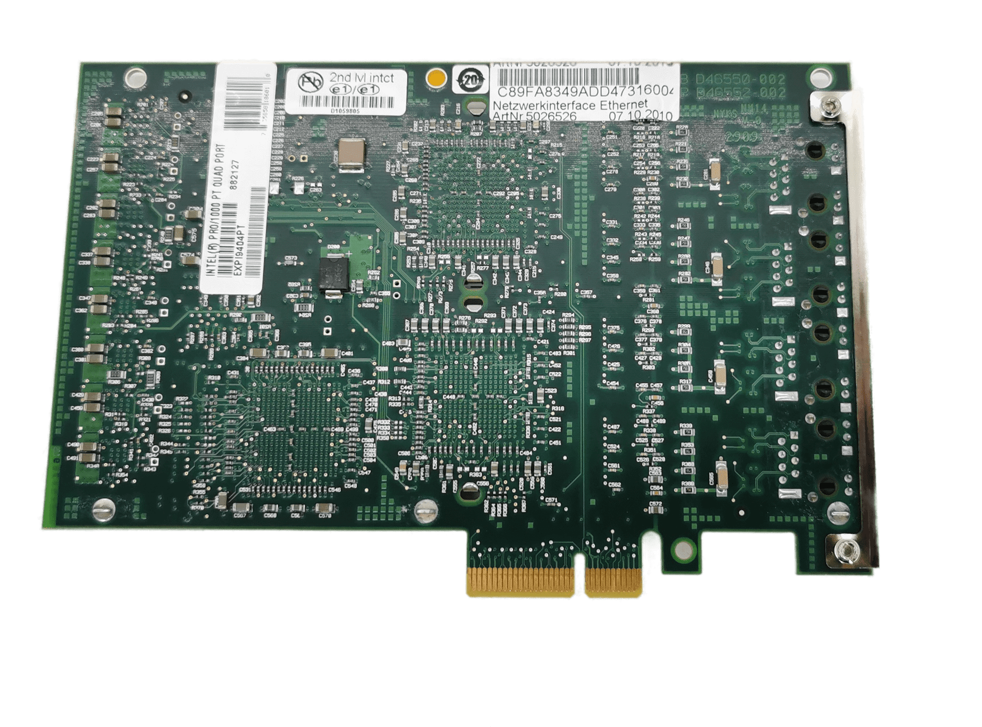 Intel PRO/1000 PT Quad Port Full Prof. Server Adapter | 4x 1GBase-T | EXPI9404PT | 369 (Bild 3 von 4)