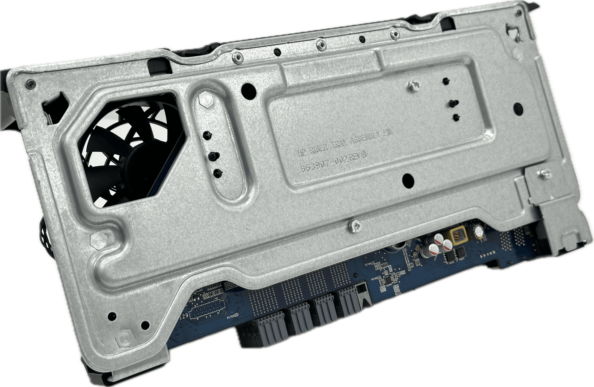 HP Z620 Workstation Riser Board | CPU & RAM Assembly mit Kühlkörper | 653907-002 | 821 (Bild 6 von 6)